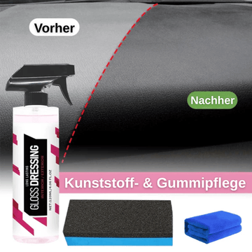 Gloss Dressing™ – Kunststoff- & Gummipflege