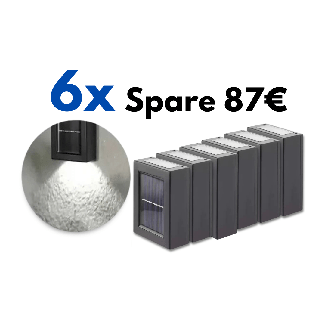 Solar Doppelseitiger Strahler - Klarwen