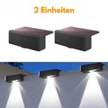 Solar Wandbeleuchtung für Außenbereiche - Klarwen