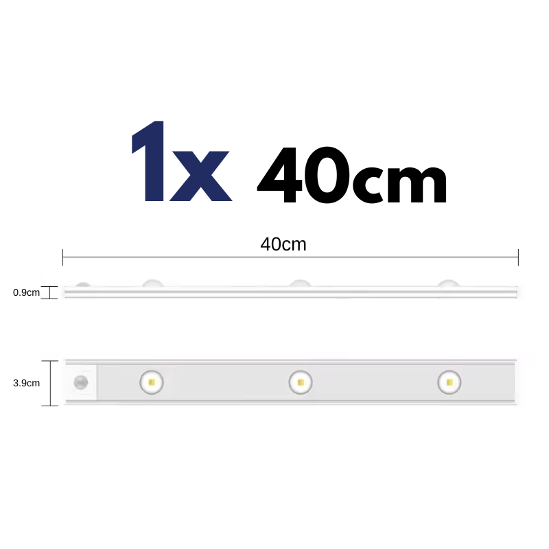 Wiederaufladbare Bewegungsmelder Lampe - Klarwen
