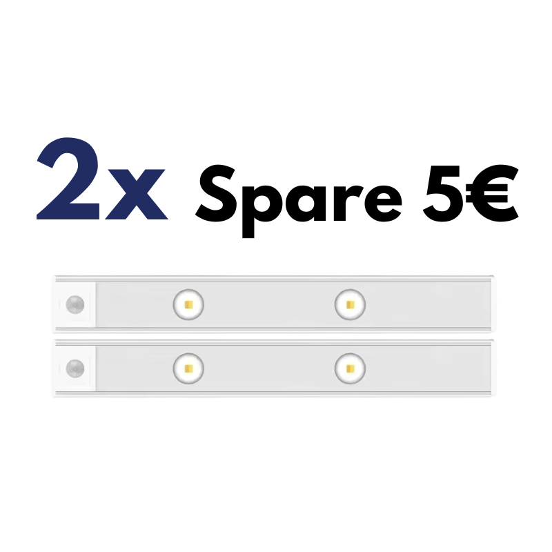 Wiederaufladbare Bewegungsmelder Lampe - Klarwen